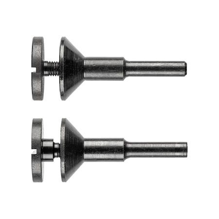 Pferd Combo Mandrel, 1/4", 3/8"x1/4" Flange 69035